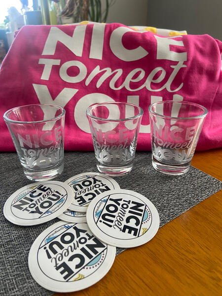 Nice To Meet You! Podcast Merchandise Nice To Meet You! Podcast Merchandise