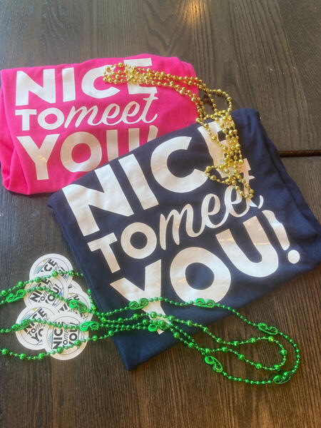 Nice To Meet You! Podcast Party Decorations Nice To Meet You! Podcast Party Decorations